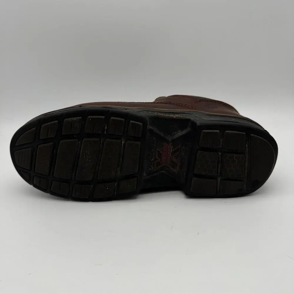 Wolverine Leather Oxford Work Shoes Brown W04818 Men's 9.5 EW Soft Toe